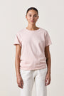 MOORE RELAXED SLUB JERSEY TEE / ROSY