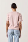 HARPER BOXY SLUB JERSEY TEE / ROSY