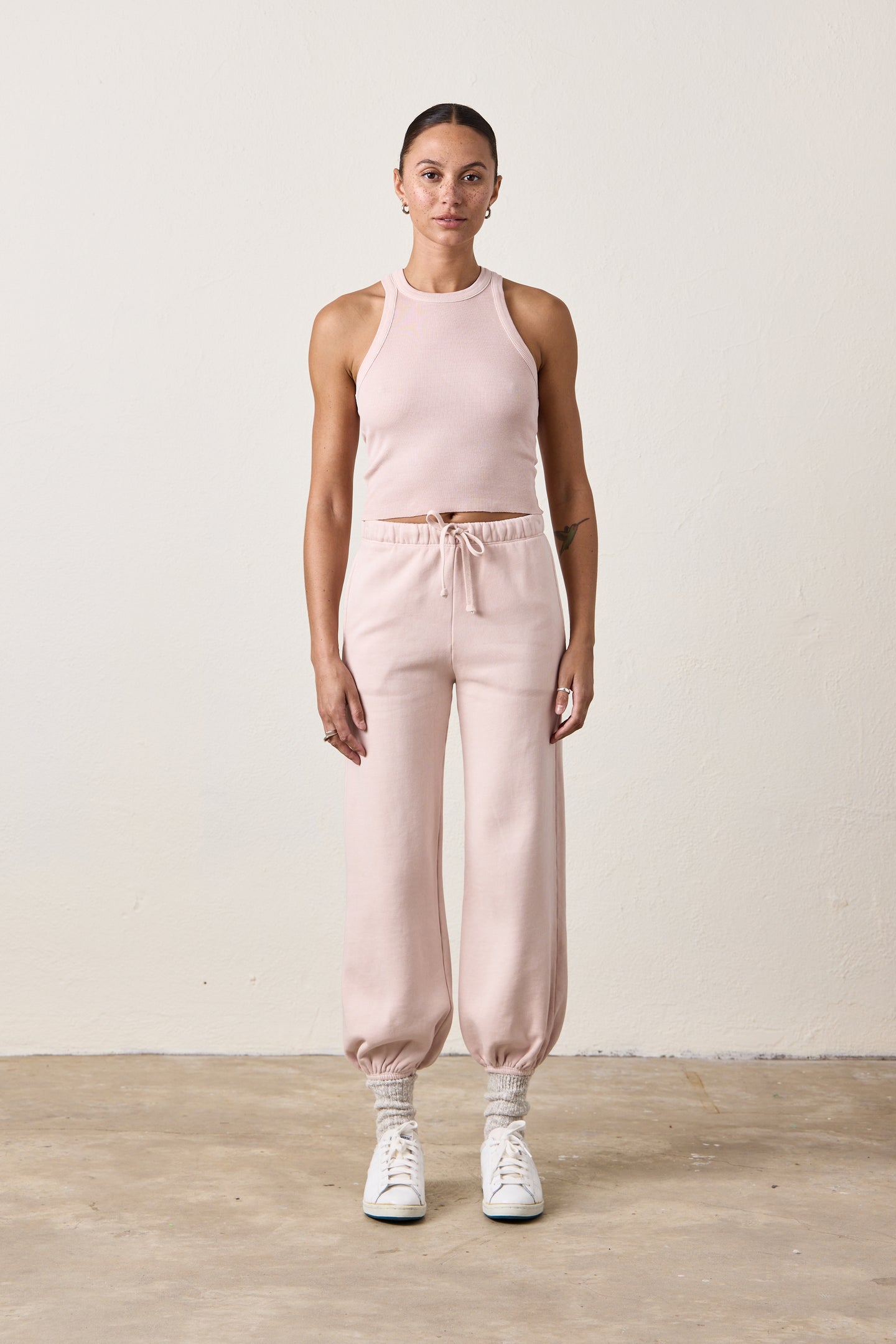 SHANE BILLOW SWEATPANT / ROSY