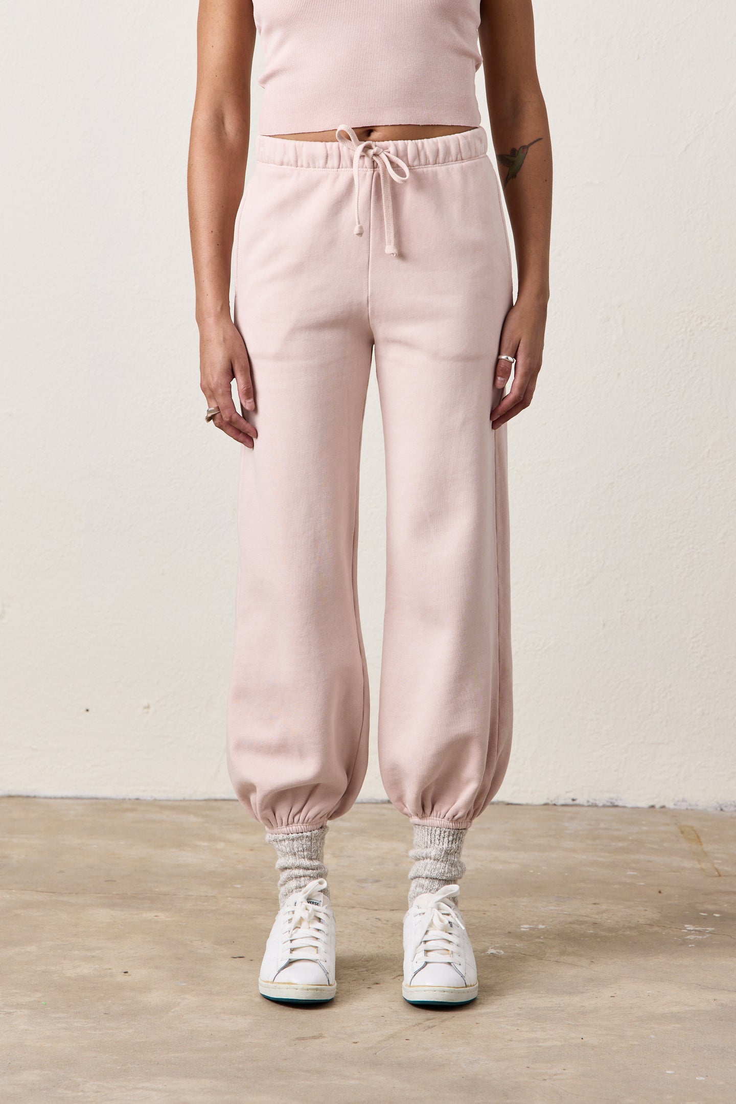 SHANE BILLOW SWEATPANT / ROSY