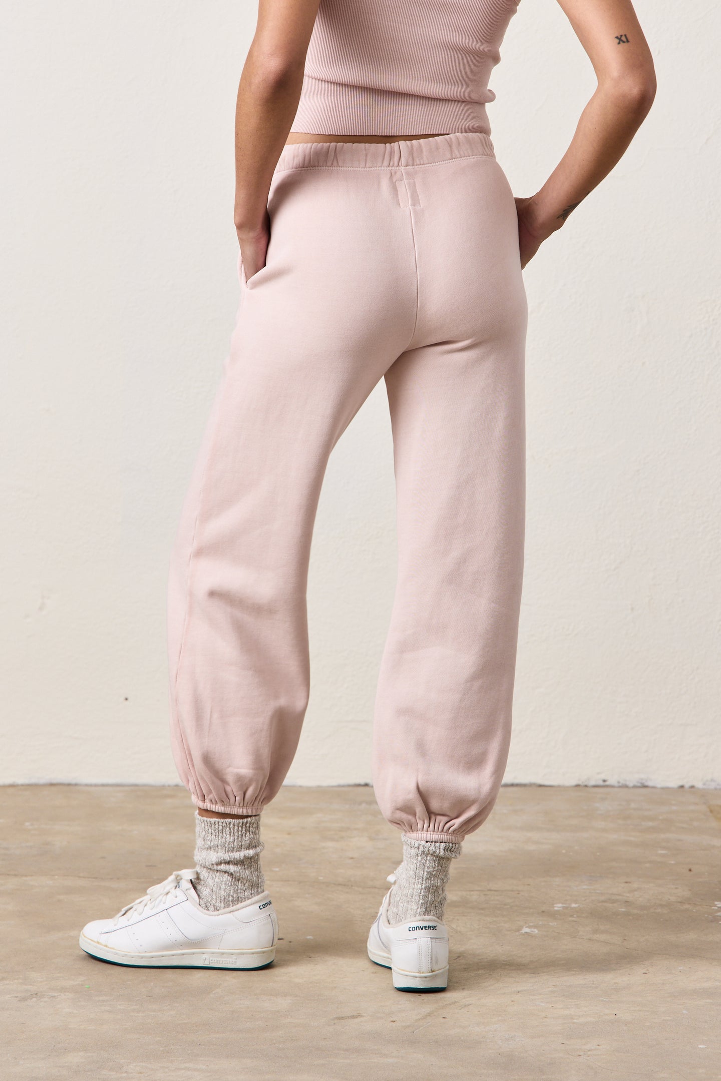 SHANE BILLOW SWEATPANT / ROSY