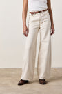 DELTA HIGH WAIST WIDE LEG / ECRU