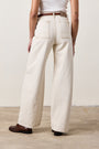 DELTA HIGH WAIST WIDE LEG / ECRU