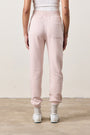 ISABELLA HIGH WAIST STRAIGHT SWEATPANT / ROSY