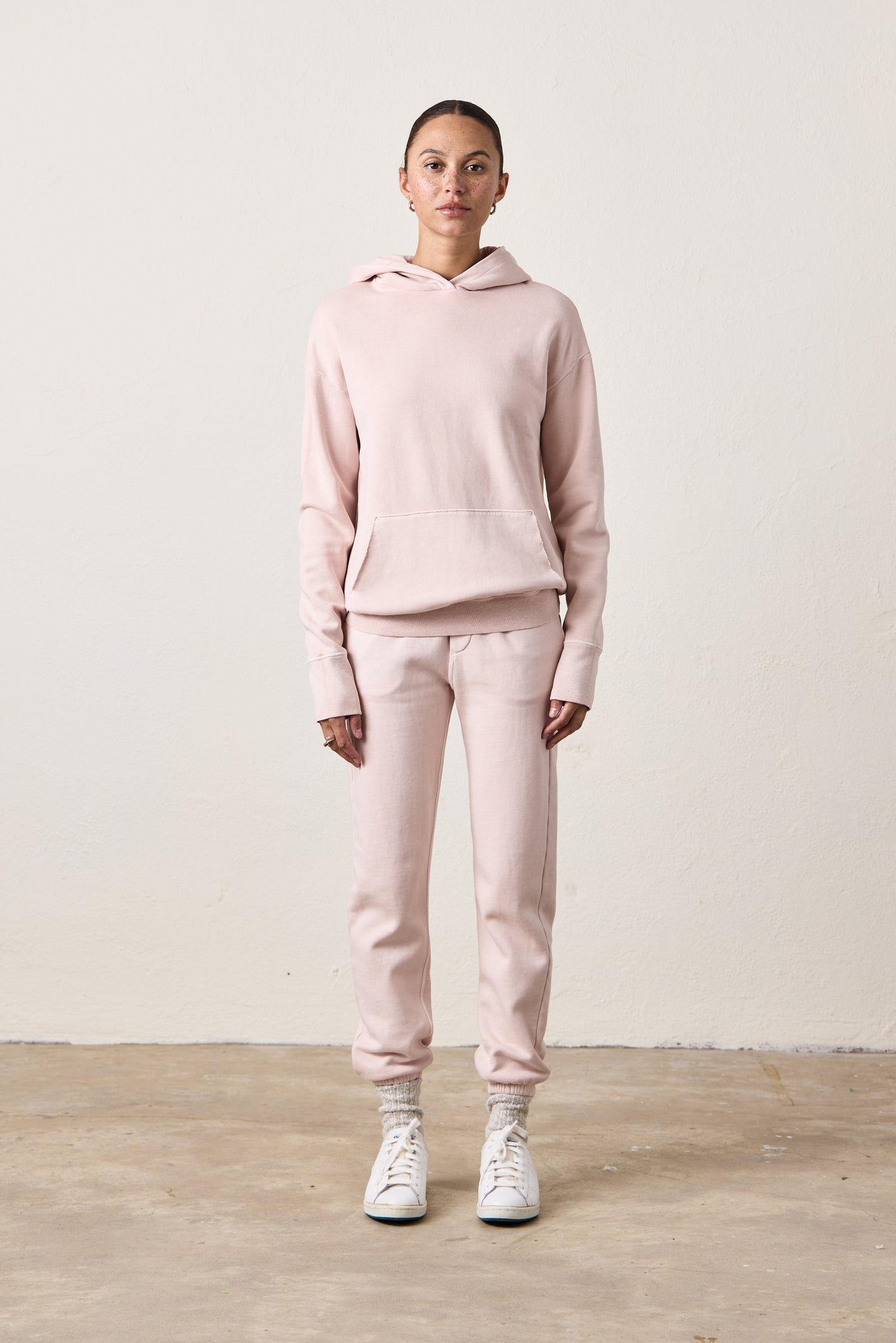 ELLIS RELAXED HOODY / ROSY