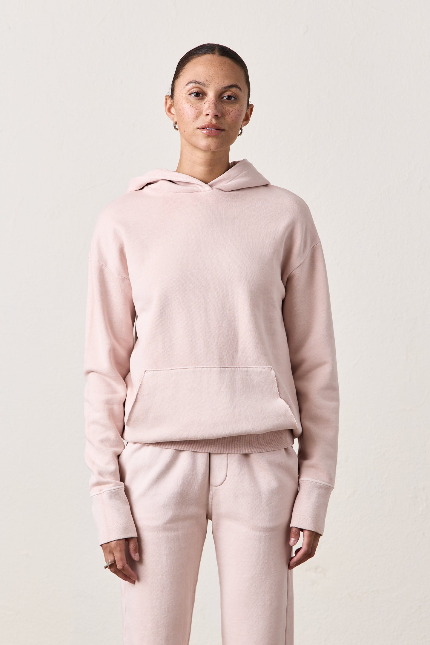 ELLIS RELAXED HOODY / ROSY