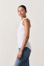 ALEXA RIB TANK / SOFT WHITE