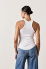 ALEXA RIB TANK / SOFT WHITE