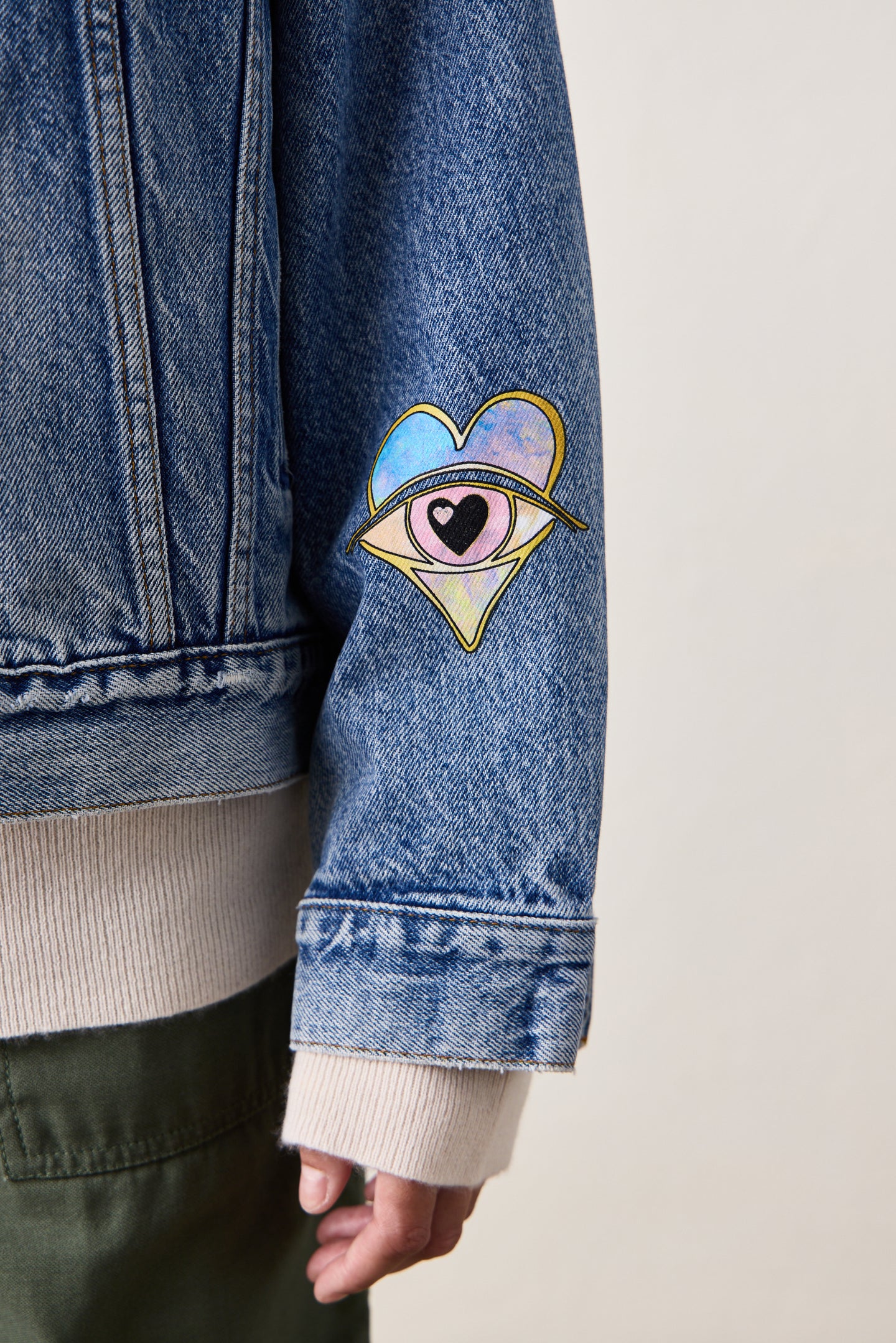 NSF X JACQUIE AICHE - VINTAGE LEVI'S COSMIC LOVE TRUCKER / INDIGO