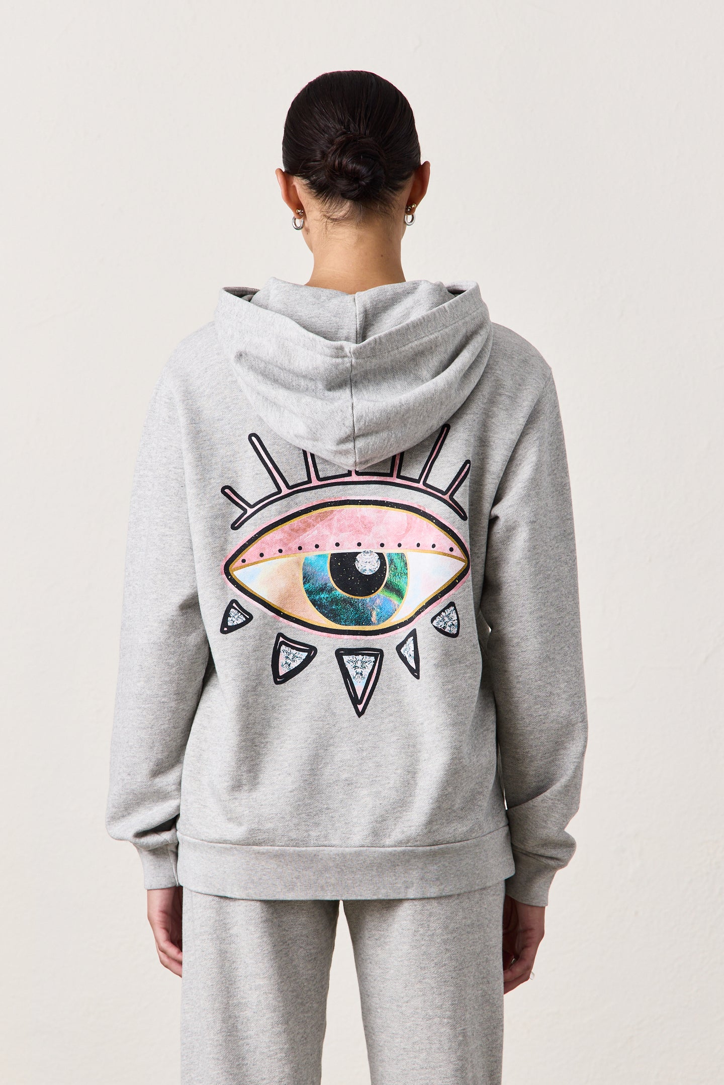 NSF X JA - DAYDREAMER PULLOVER HOODY / HEATHER GREY