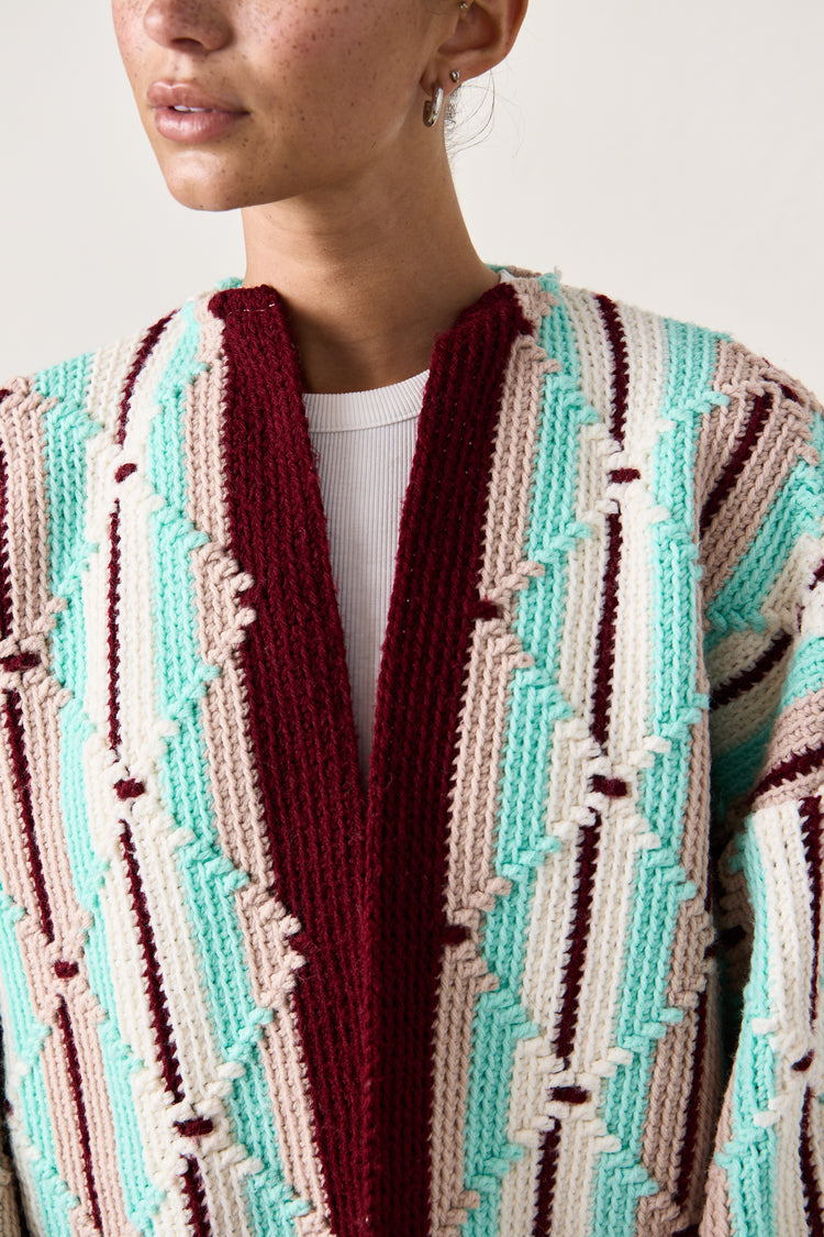 NSF X NM COCOON RED WINE MINT