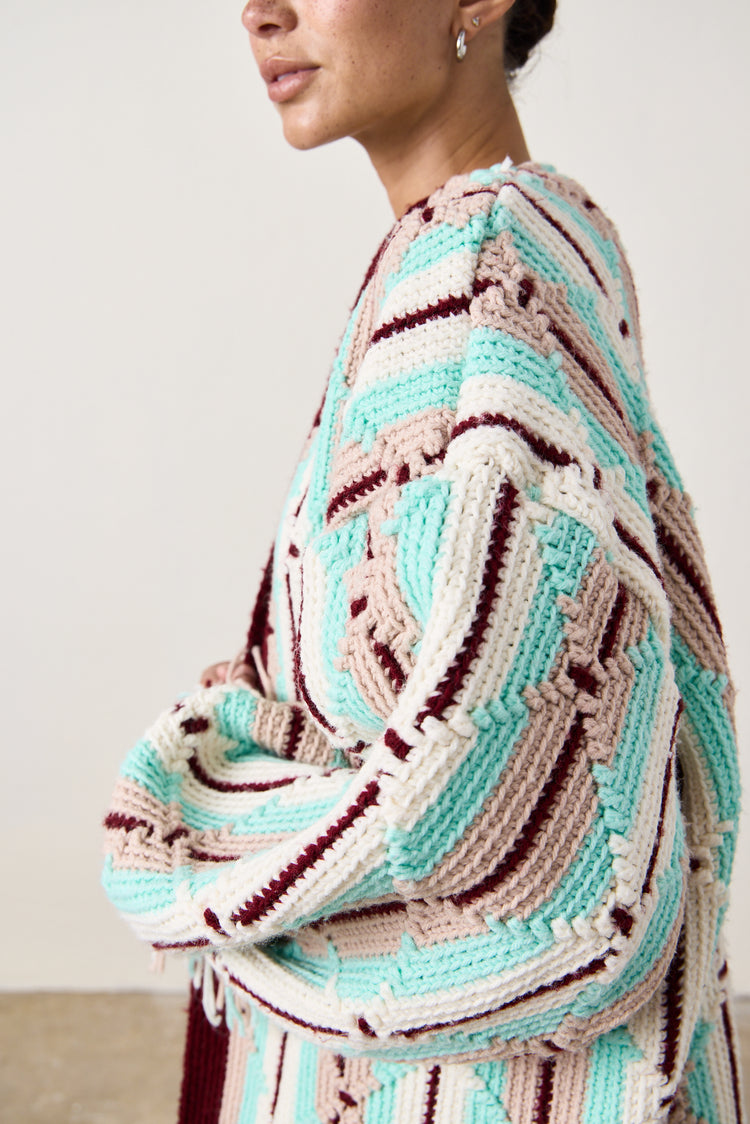 NSF X NM COCOON RED WINE MINT