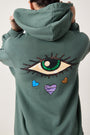 NSF X JA - DOWN TO EARTH PULLOVER HOODY / SAGE