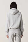 LISSE FITTED PULLOVER HOODY / HEATHER GREY