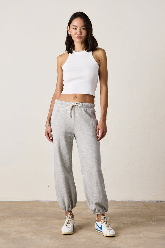 SHANE BILLOW SWEATPANT / HEATHER GREY