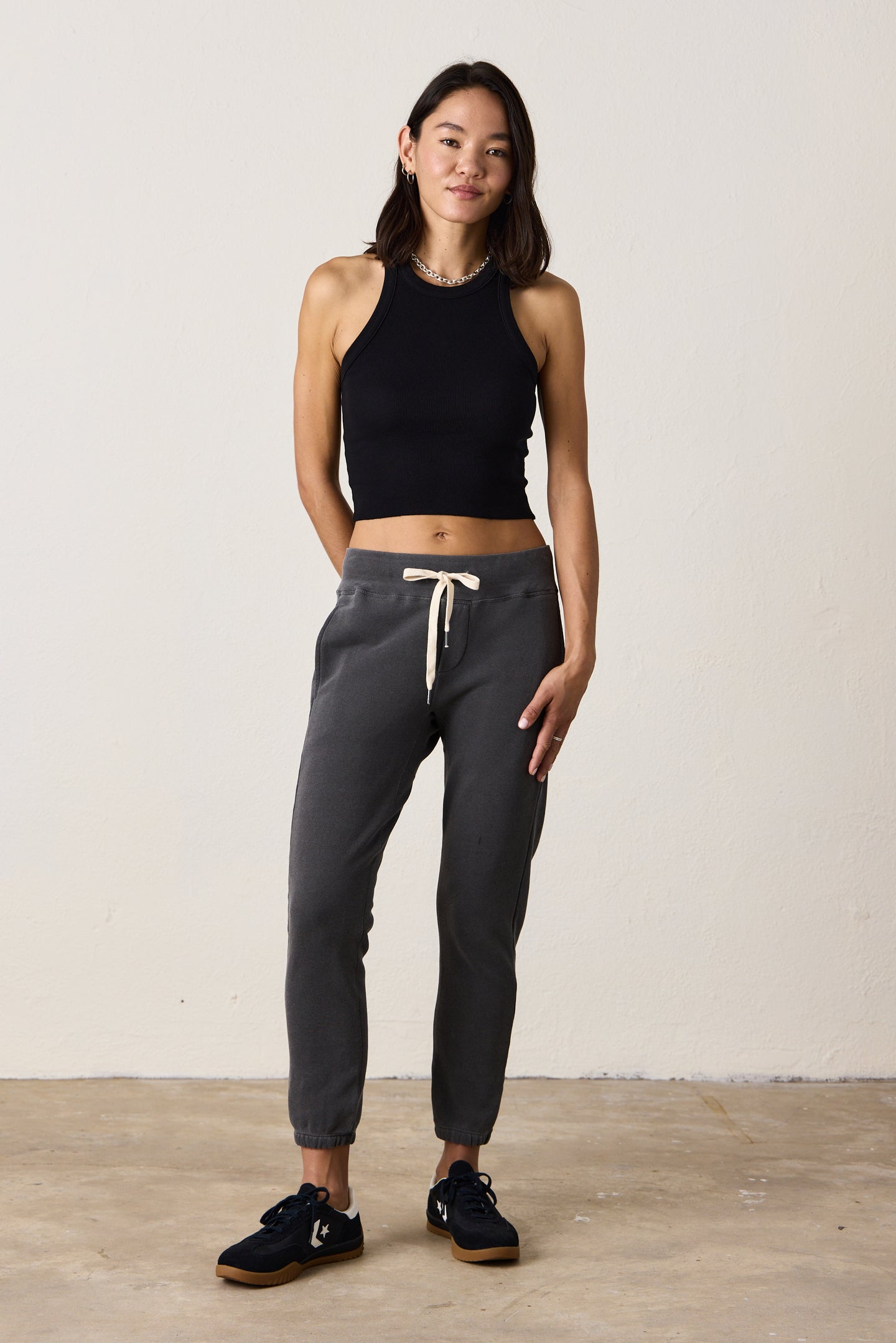 SAYDE SWEATPANT / FADED BLACK