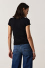 ALESSI SHRUNKEN FINE JERSEY TEE / BLACK