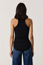 ALEXA RIB TANK / BLACK