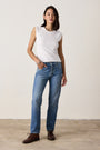 OWEN SLOUCHY STRAIGHT JEAN / OCEANSIDE