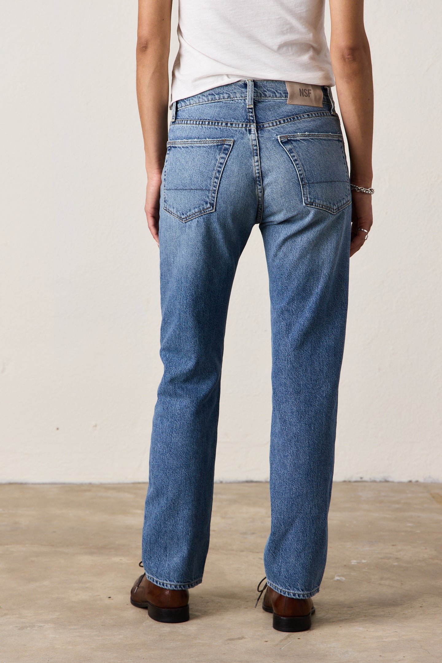 OWEN SLOUCHY STRAIGHT JEAN / OCEANSIDE