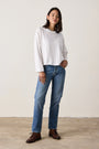 LOFFLER BOXY TEE / SOFT WHITE