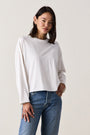 LOFFLER BOXY TEE / SOFT WHITE