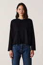 LOFFLER BOXY TEE / BLACK