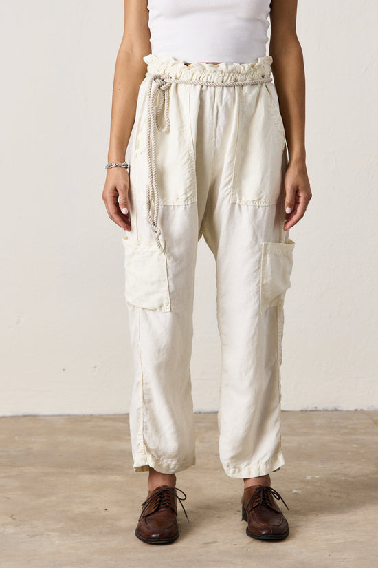 SHAILEY PANT / SOFT WHITE