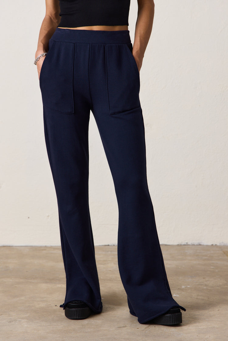 NSF Rusty Side Slit Loop Terry Sweatpant - Ink