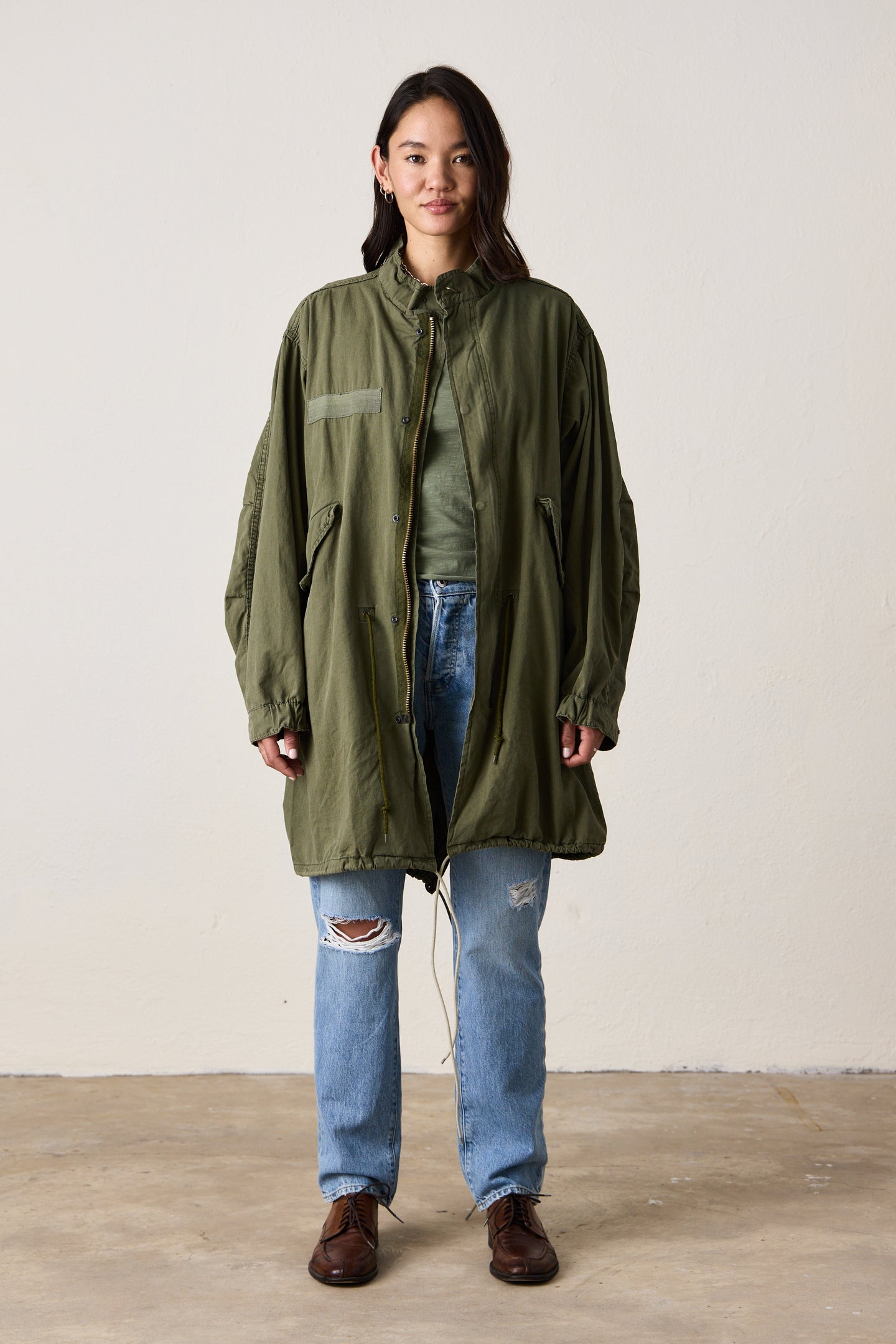 SRPLS US MILITARY FISHTAIL PARKA / OLIVE