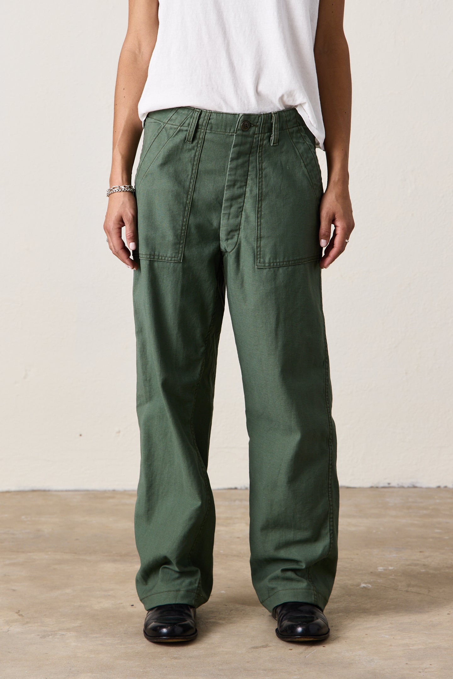 US MILITARY BAKER PANTS / DARK OLIVE