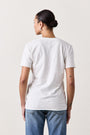 CORA V-NECK SLUB TEE / SOFT WHITE