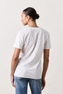 CORA V-NECK SLUB TEE / SOFT WHITE