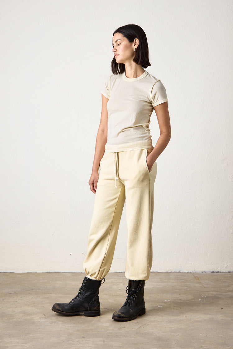 NSF Shane Billow Loop Terry Sweatpant - Lemonade