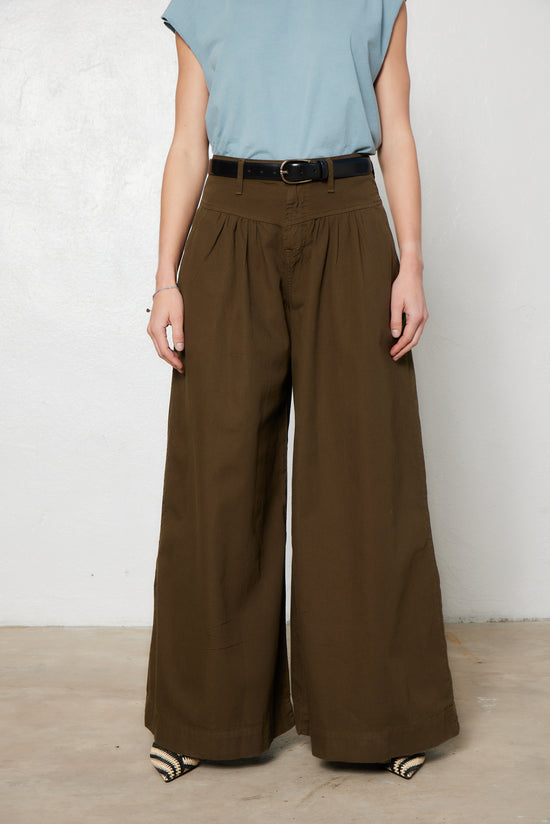 TALISE SUPER WIDE PANT / COLONIAL