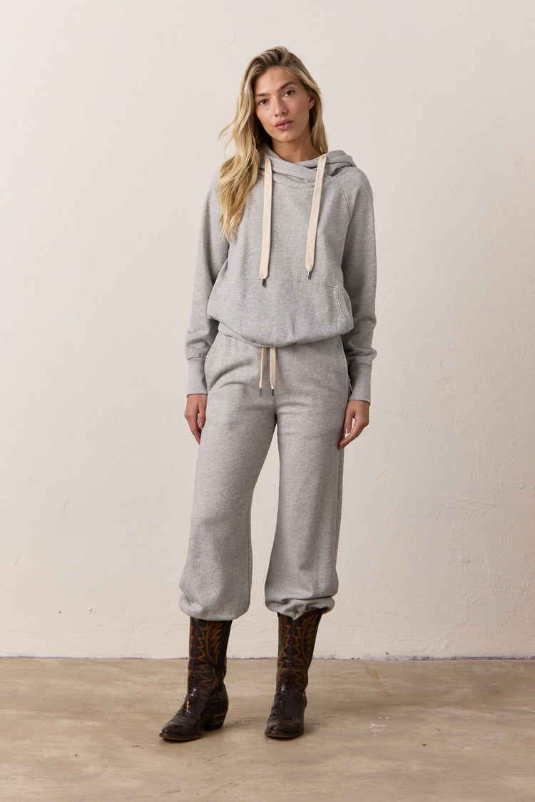 NSF Shane Billow Vintage Terry Sweatpant - Heather Gray