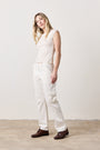 HAWK STRAIGHT LEG TWILL CARGO PANT  / IVORY