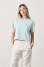 HARPER BOXY SLUB JERSEY TEE /  MINT