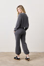 SHANE BILLOW LOOP TERRY SWEATPANT / FADED BLACK