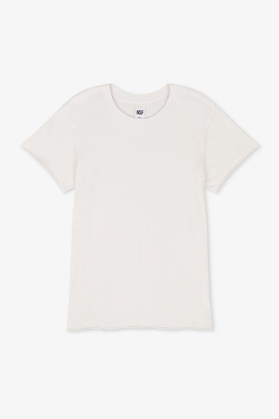 MOORE RELAXED TEE / SOFT WHITE