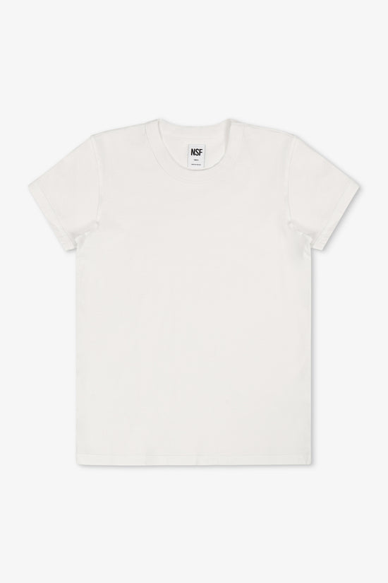 MOORE RELAXED TEE / SOFT WHITE