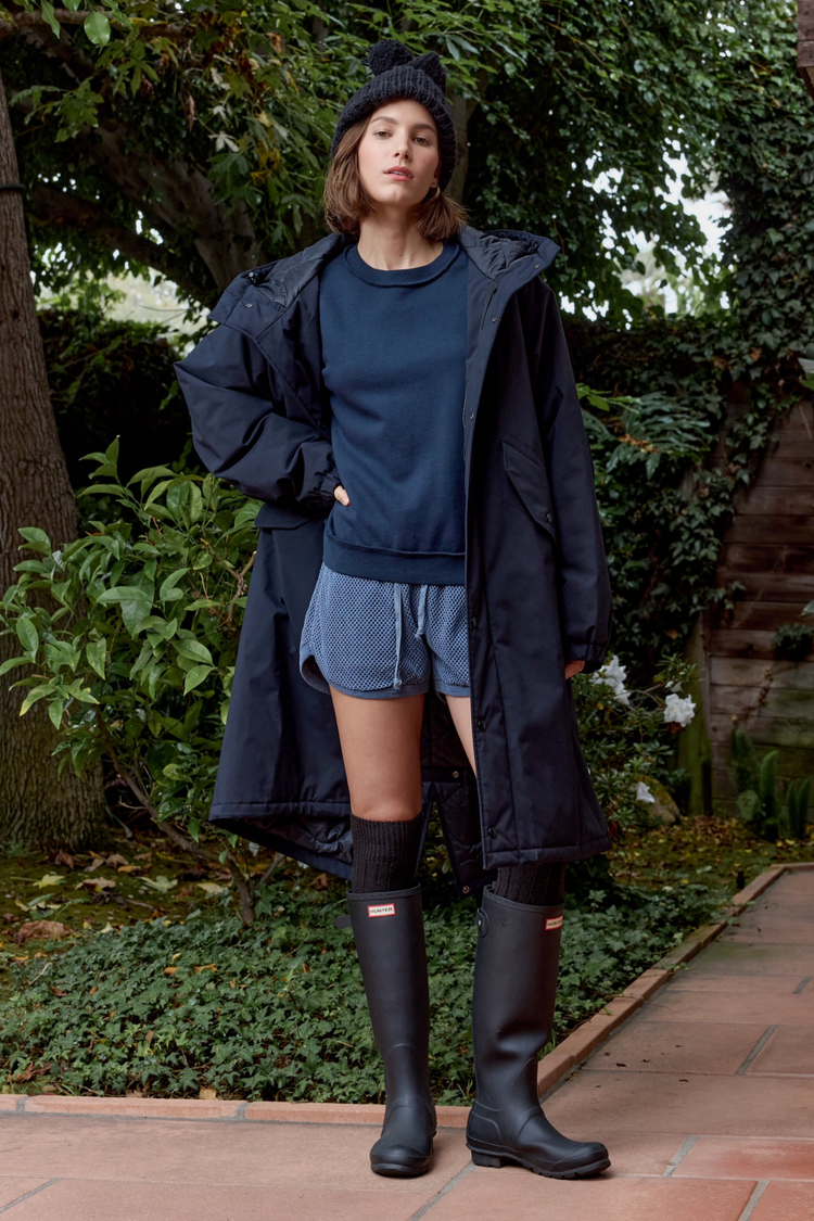 NSF Kenya Boxy Loop Terry Sweatshirt - Eclipse