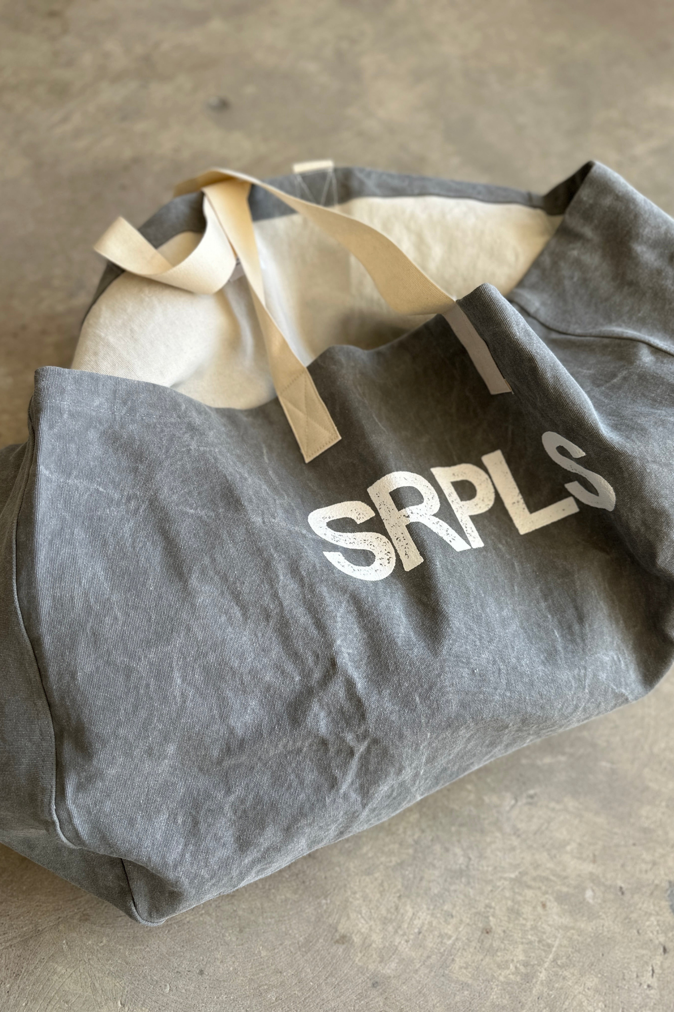 SRPLS LARGE TOTE / GREY