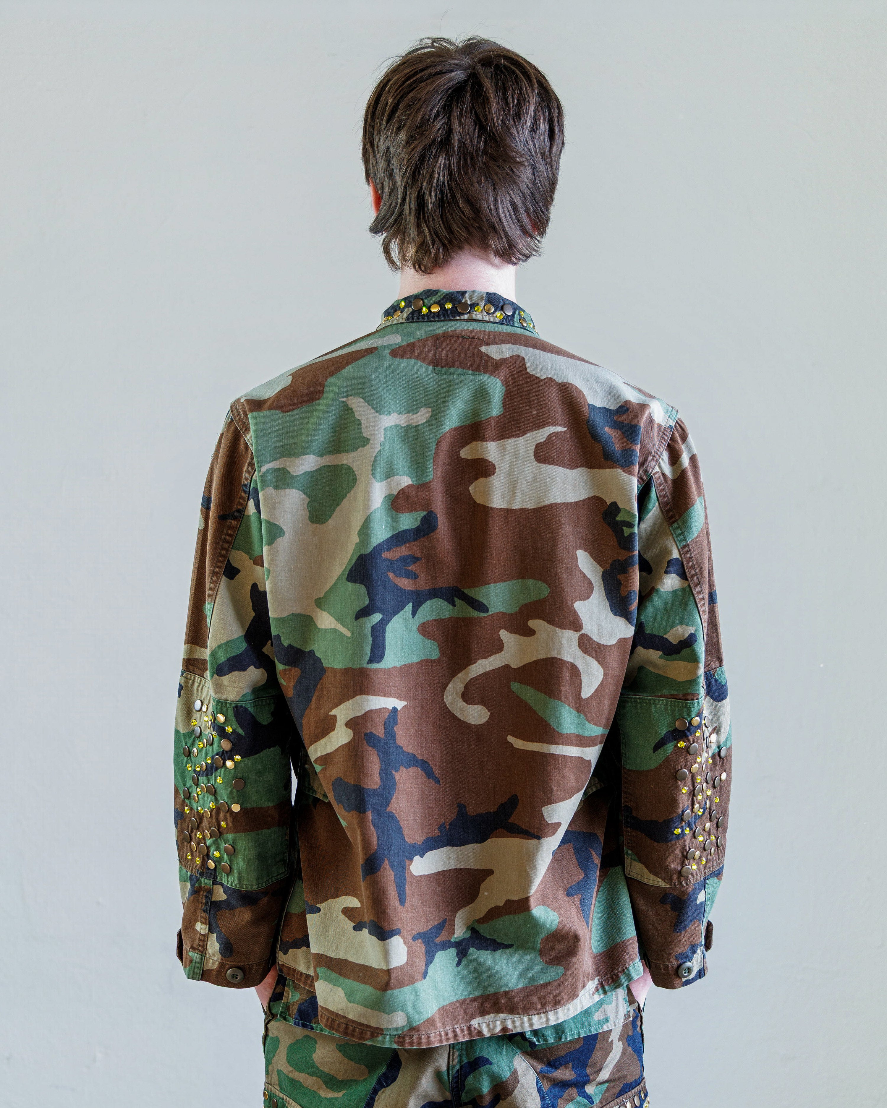 Studded Twill Unisex BDU Jacket – Austin Woodland | NSF – NSF Clothing