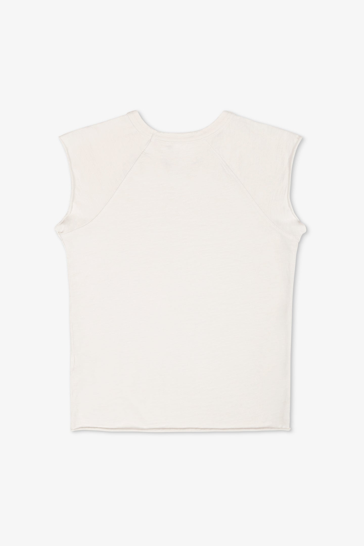 CHLOE FITTED LUX JERSEY TEE / IVORY