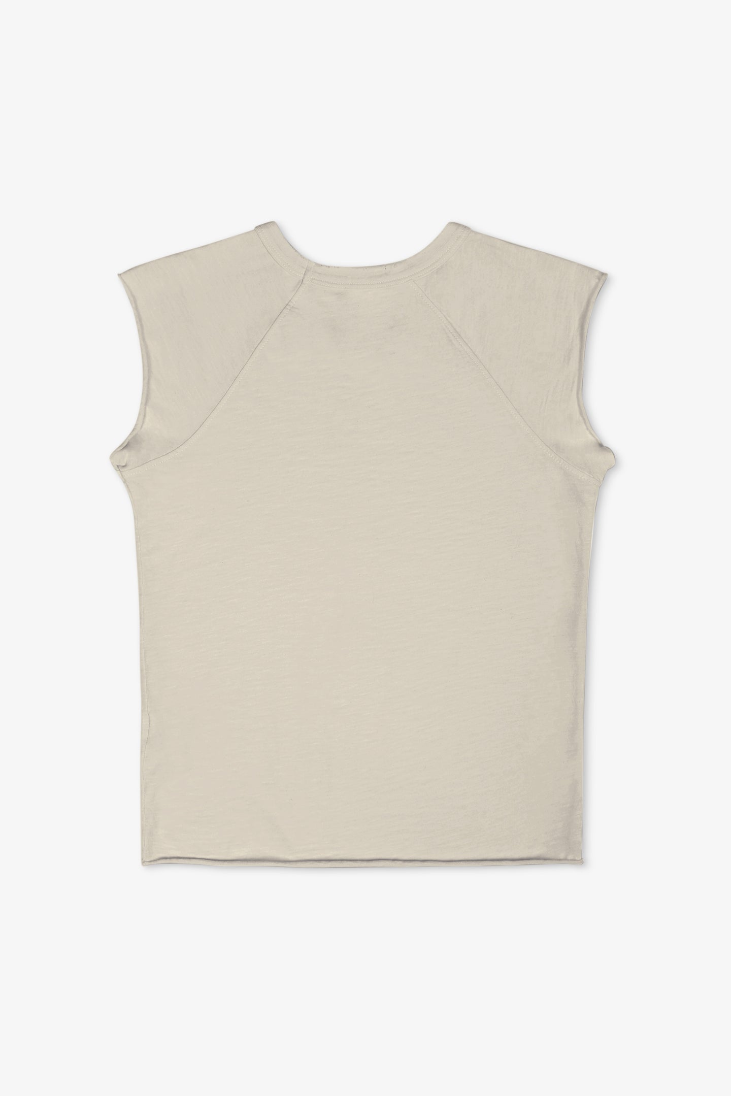 CHLOE FITTED LUX JERSEY TEE / IVORY