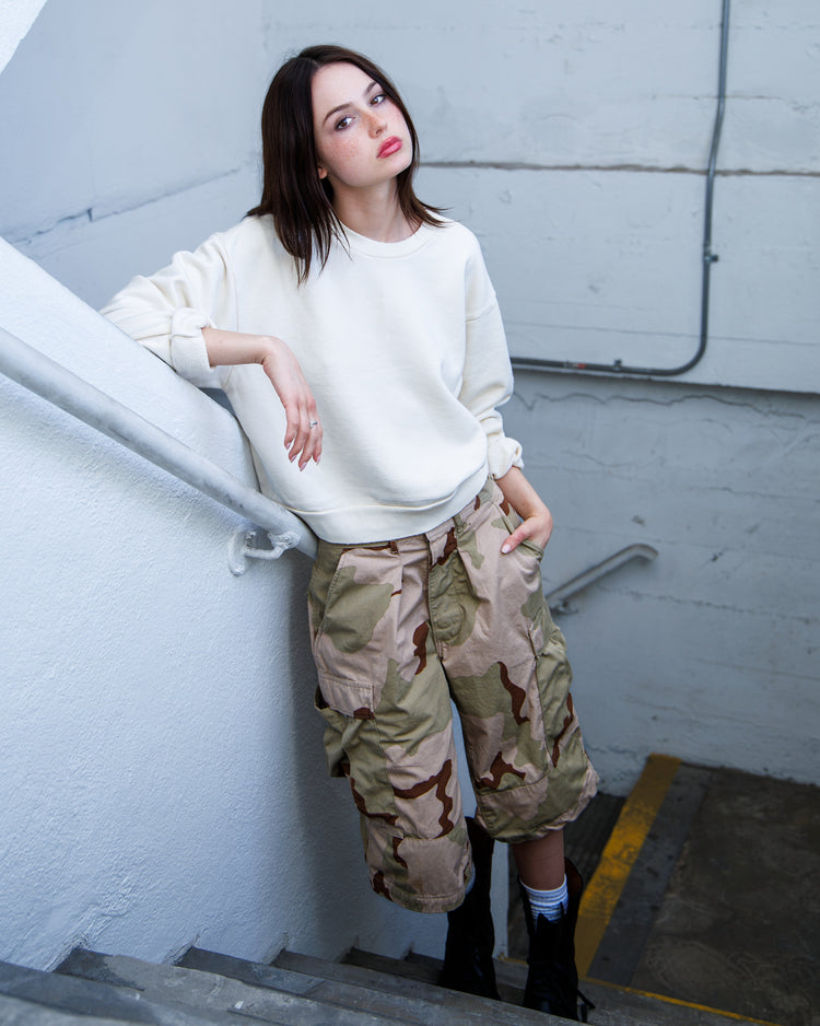 Jesse Twill Unisex Cargo Short - Desert