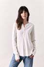 HAL RIB HENLEY / SOFT WHITE