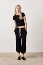 SHANE BILLOW LOOP TERRY SWEATPANT / BLACK