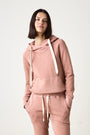 LISSE FITTED PULLOVER HOODY / ITALIAN CLAY